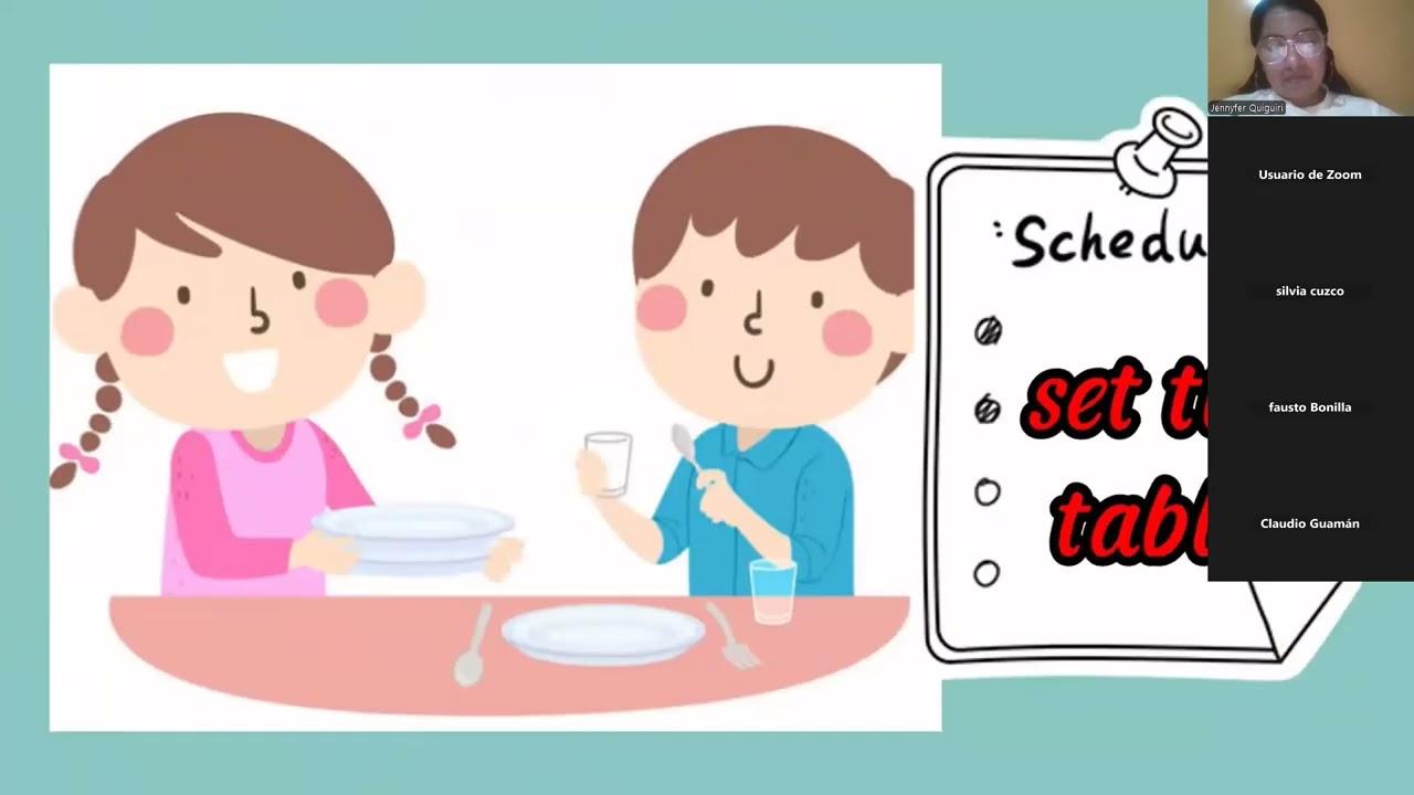 CLASE DE INGLÉS PRIMERO 