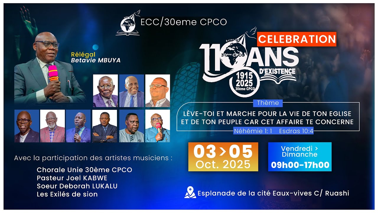 CELEBRATION 110 ANS D'EXISTANCE DE LA 30EME CPCO DIMANCHE 0.10.2025 CLÔTURE