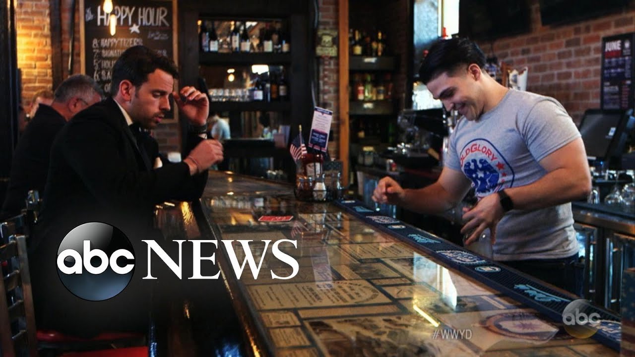 Groom gets wedding-day jitters and runs off to the bar | What Would You Do? | WWYD