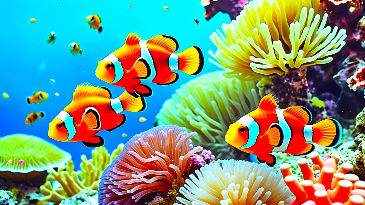 The Best 4K Aquarium - Explore the Stunning World of Sea Jellyfish and Beautiful Coral Reef Fish. #8
