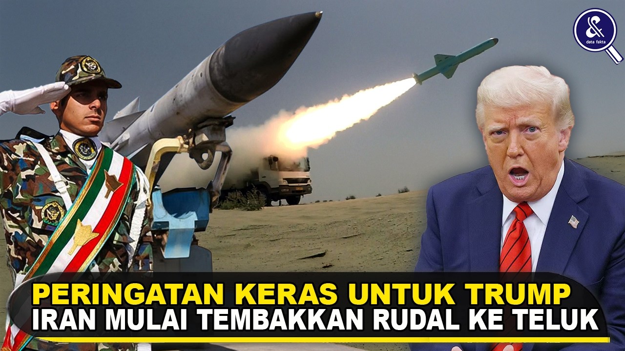 TEHERAN MAKIN SIAP BERPERANG? Iran Mulai Tembakkan Rudal Balistik & AS Evakuasi Pangkalan Di Teluk