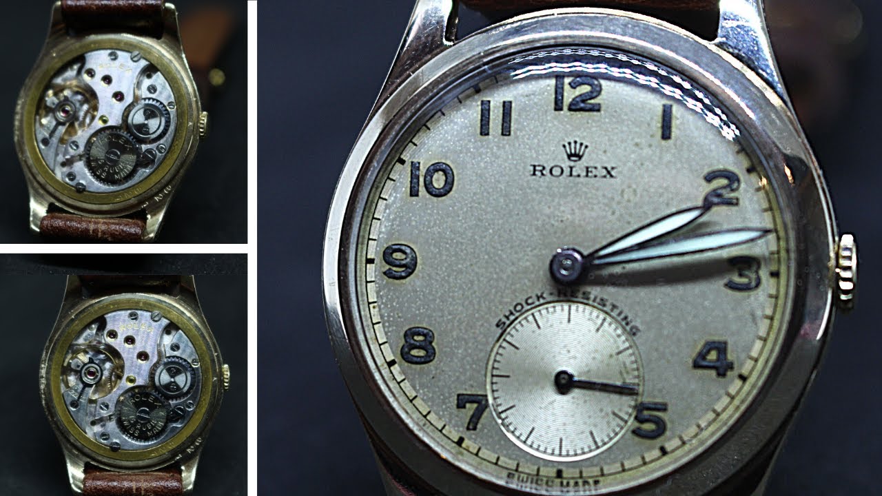 Servicing My 9ct Gold Vintage Rolex Watch