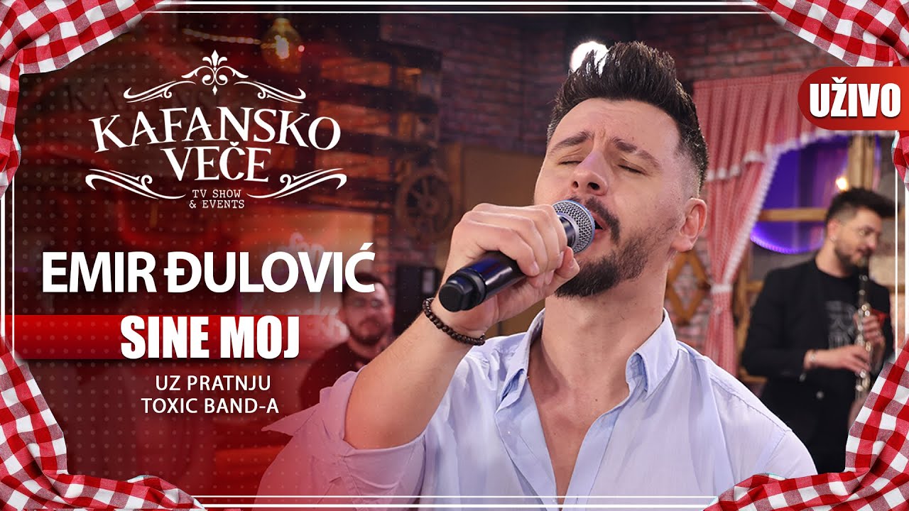 EMIR DJULOVIC - SINE MOJ I UZIVO I ORK. TOXIC BAND I 2022 I KAFANSKO VECE