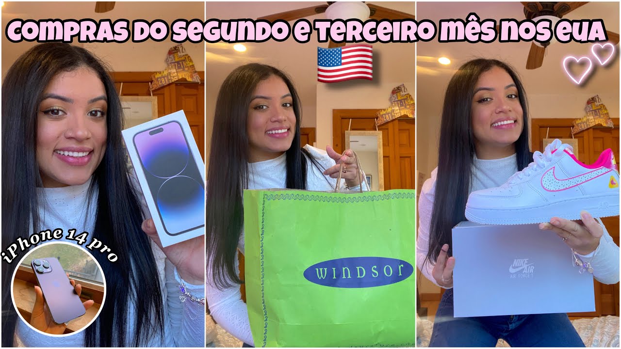 Minhas compras de 2 meses sendo Au Pair/ BABÁ nos Estados Unidos