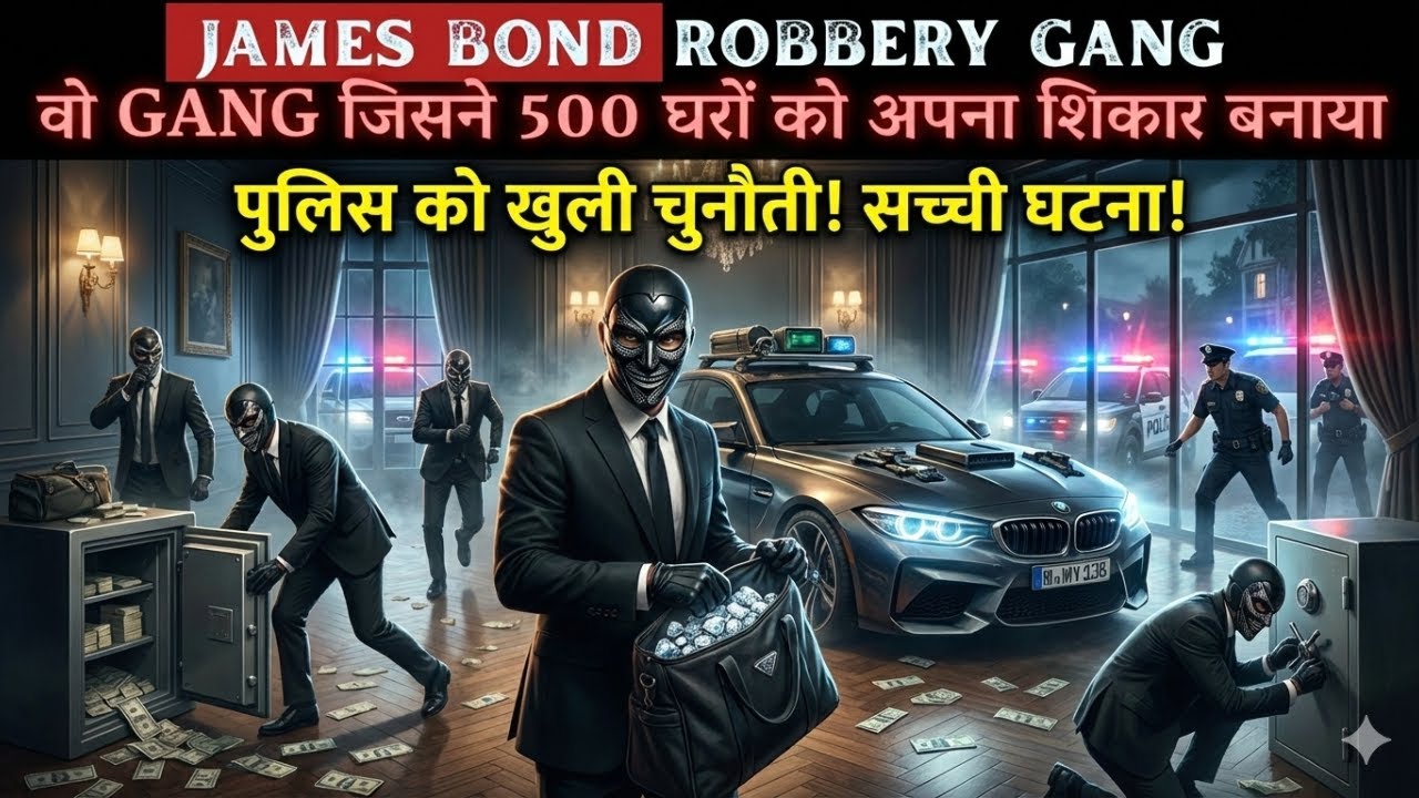 James Bond Gang की कहानी! | True Crime #crime