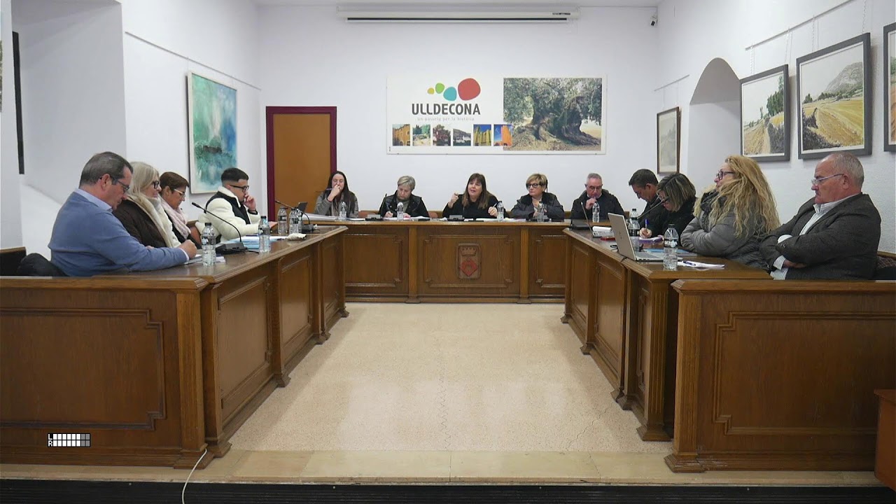 Ple ordinari, 12 de Gener de 2026