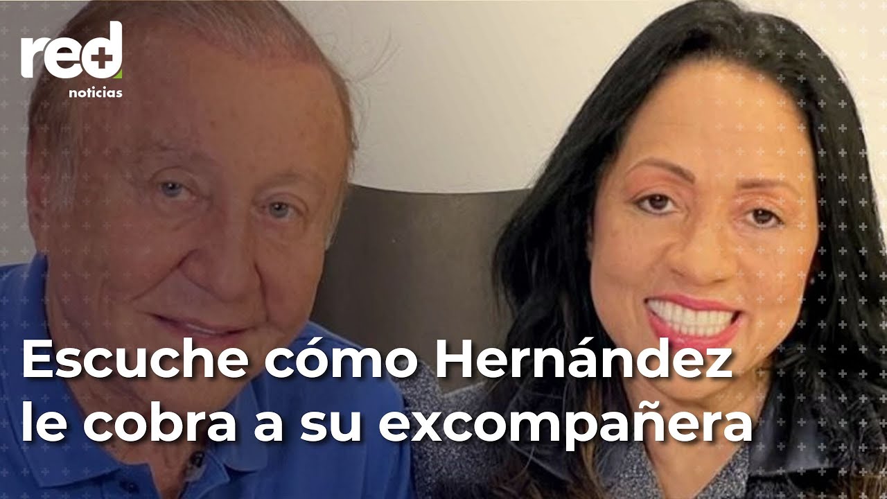 Filtran audio en el que Rodolfo Hernández le pide plata a Marelen Castillo | Red+
