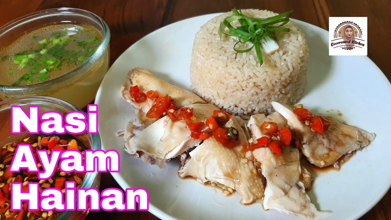 Nasi Ayam Hainan Ala Resto Chinese