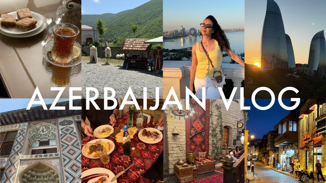 AZERBAIJAN  VLOG 🇦🇿 Sheki, Baku & Life in the Village