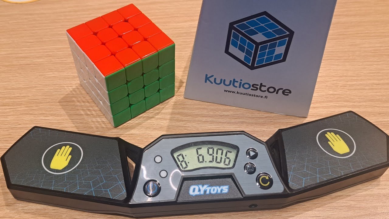 4BLD practice - 8:06.90 at a random location in Singapore
