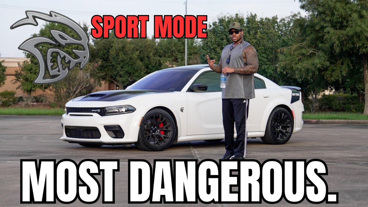 How DANGEROUS Is Dodge Hellcat Sport Mode...