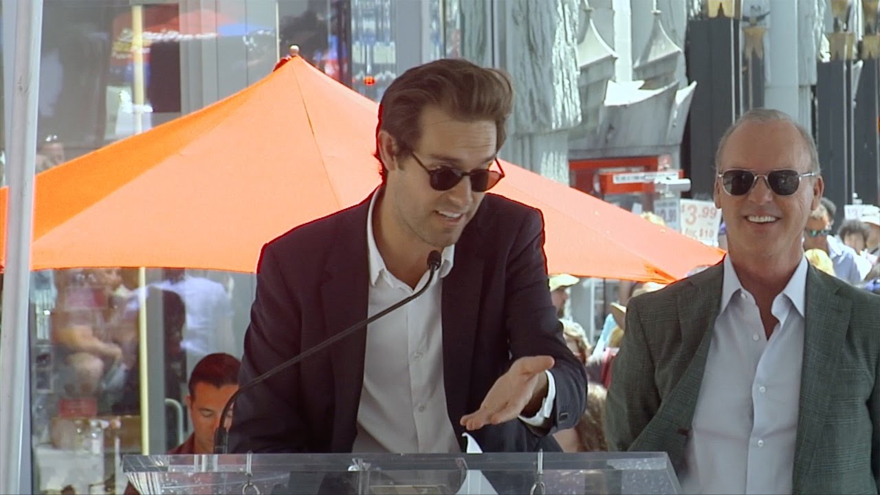 Sean Douglas Speech at Michael Keaton's Hollywood Walk of Fame Star Unveiling