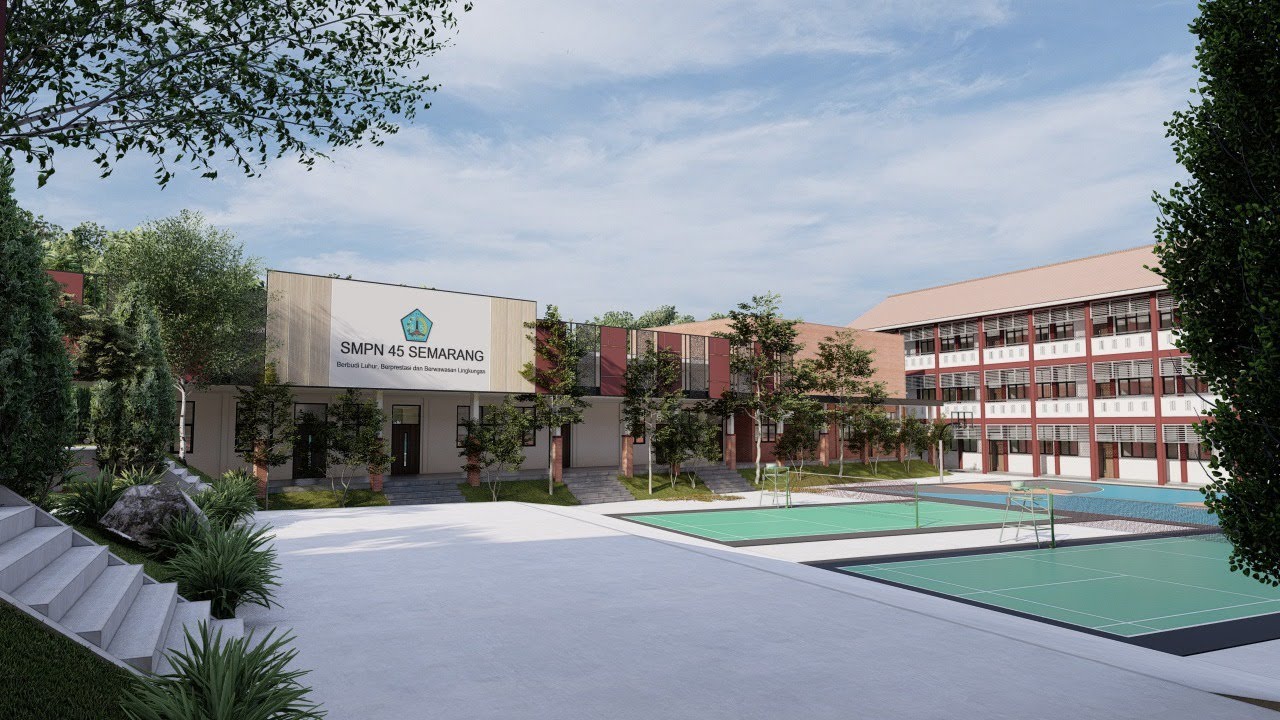 ANIMASI MASTERPLAN SMP 45 SEMARANG