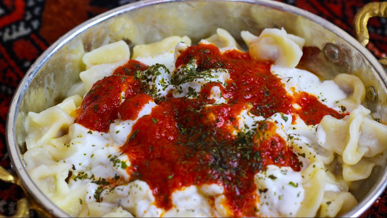 Manti Rezept- Türkische Manti Nudeln - Tortellini