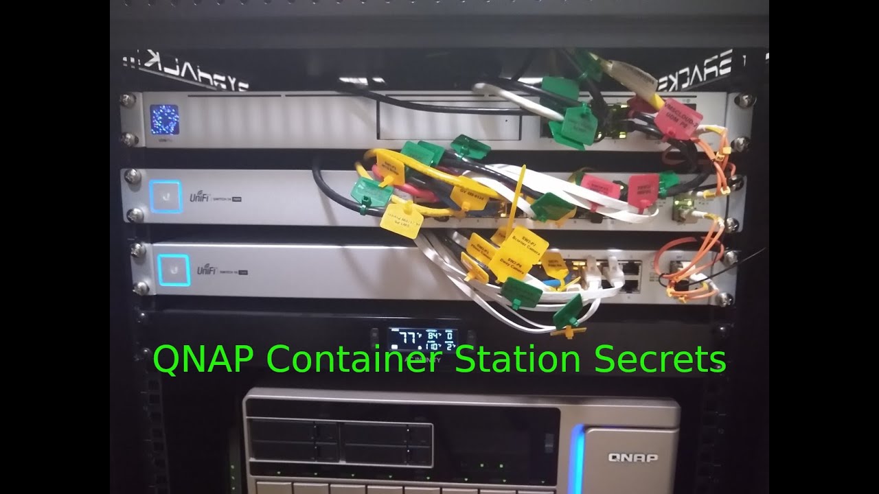QNAP Container Station Secrets