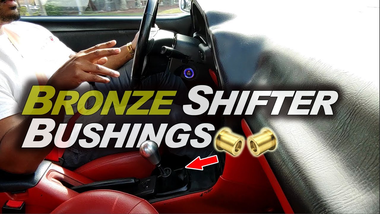 Bronze Solid Shifter Bushings Install | Mazda Mx3