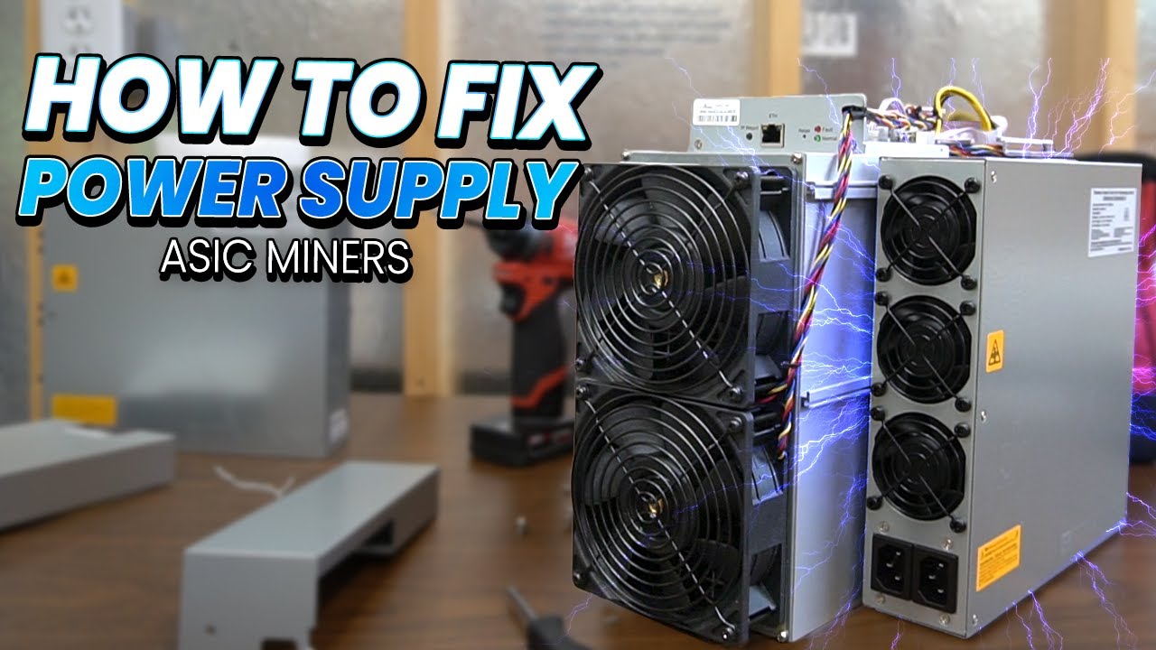 How To Fix an ASIC Miner Power Supply - PSU Repair Guide