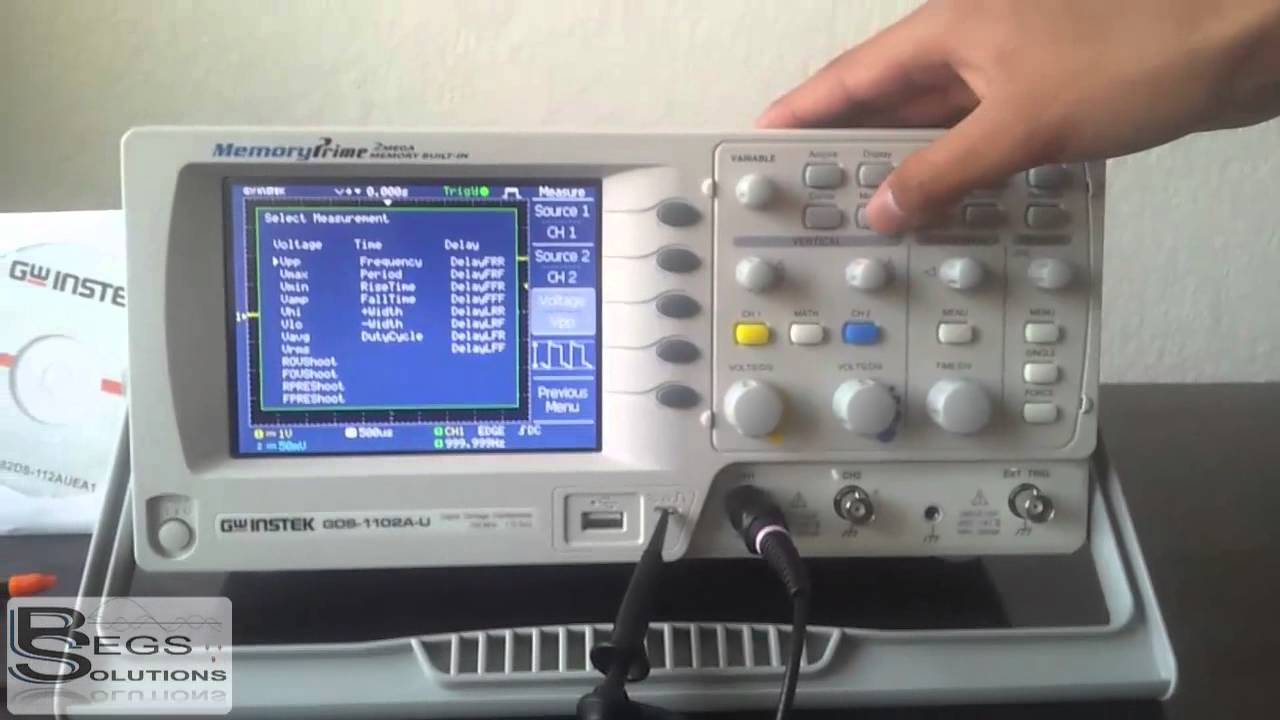 Osciloscopio GDS1102A U