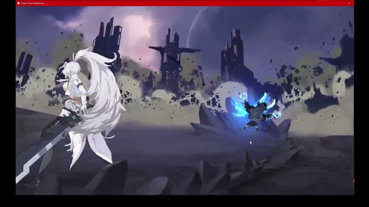 Chaos Zero Nightmare - Tower Lv75 - Nine - Narja - Orlea.