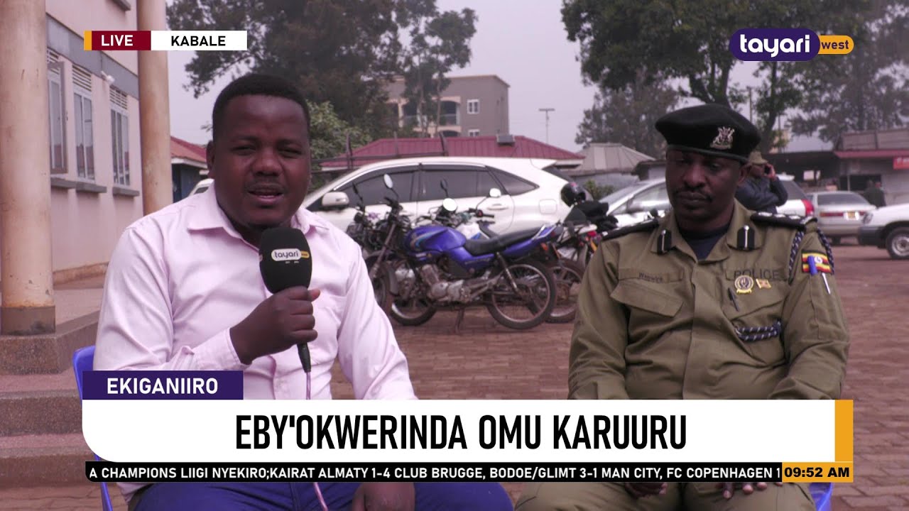 EKIGANIIRO NA SSP.ALEX WABWIRE-OMUDUMIZI WA PORIISI,KIGEZI || 21.01.2026