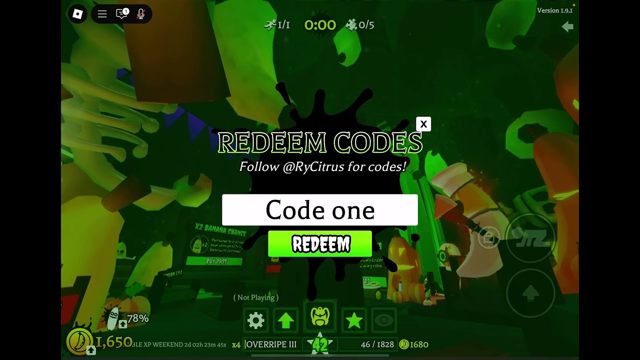 Buying new peel of hearts peel in banana eats!!!! + new code!! #Roblox # Banana eats 