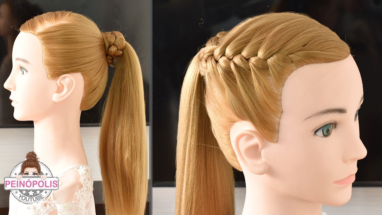 Peinados | Coletas con Trenzas de Lado para Niñas | Cabello Largo | Moda 2019