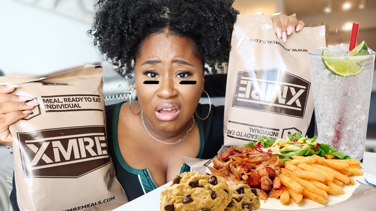 Eating ONLY Military Food for 24 HOURS!! **shocking**