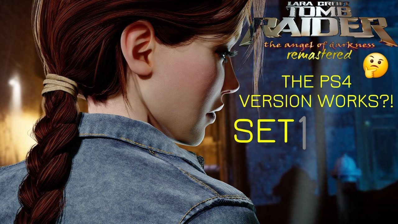 THE PS4 VERSION WORKS?! 🤔 | TR: Angel of Darkness Remastered | Set 1 PS5 LIVE Stream