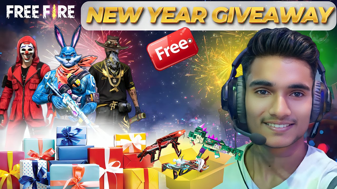 New Year Free Fire🤯 Giveaway | Legendary Bundles FREE #shorts#freefire#shortlive