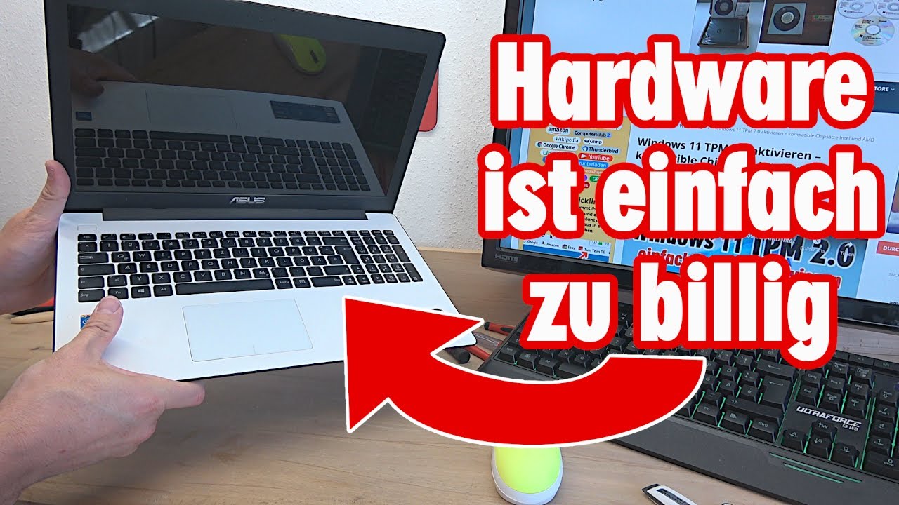 Hardware ist einfach zu billig - Kostenloses Laptop vom Schrott einfach repariert