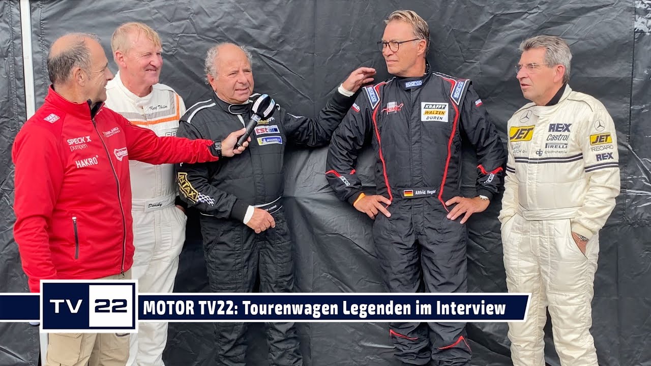MOTOR TV22: Die ersten Fahrerinterviews der Tourenwagen Legenden am Hockenheimring 2022