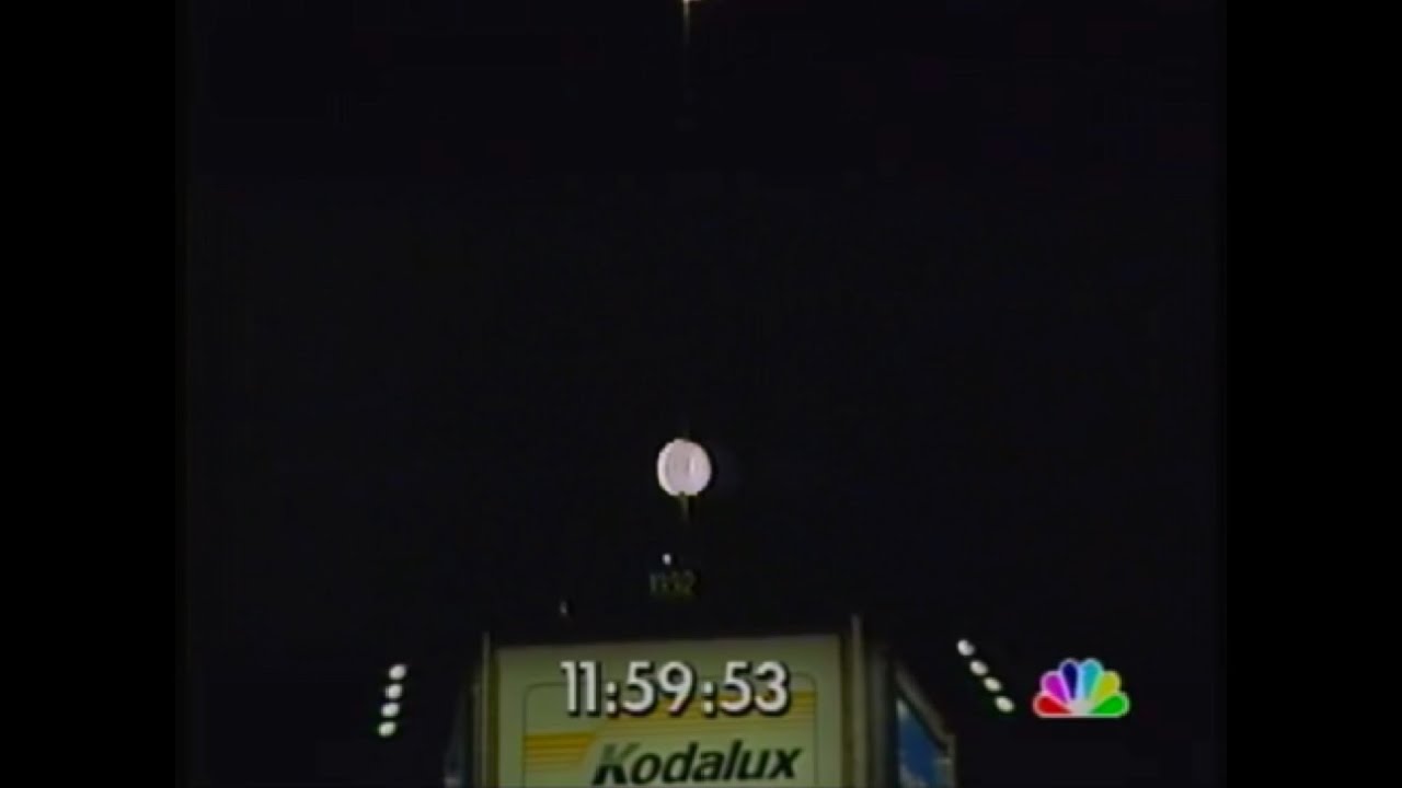 NBC Tonight Show - Times Square New Year's Eve Coverage (Most Segments) (12/31/1991)