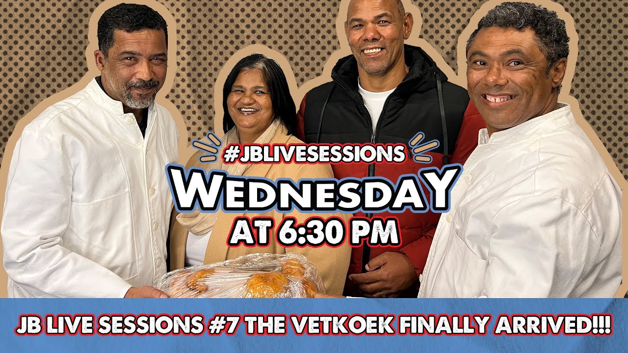 #FULL-LENGTH JB Live sessions #7 the Vetkoek finally arrived!!! 🍞🙌🎬