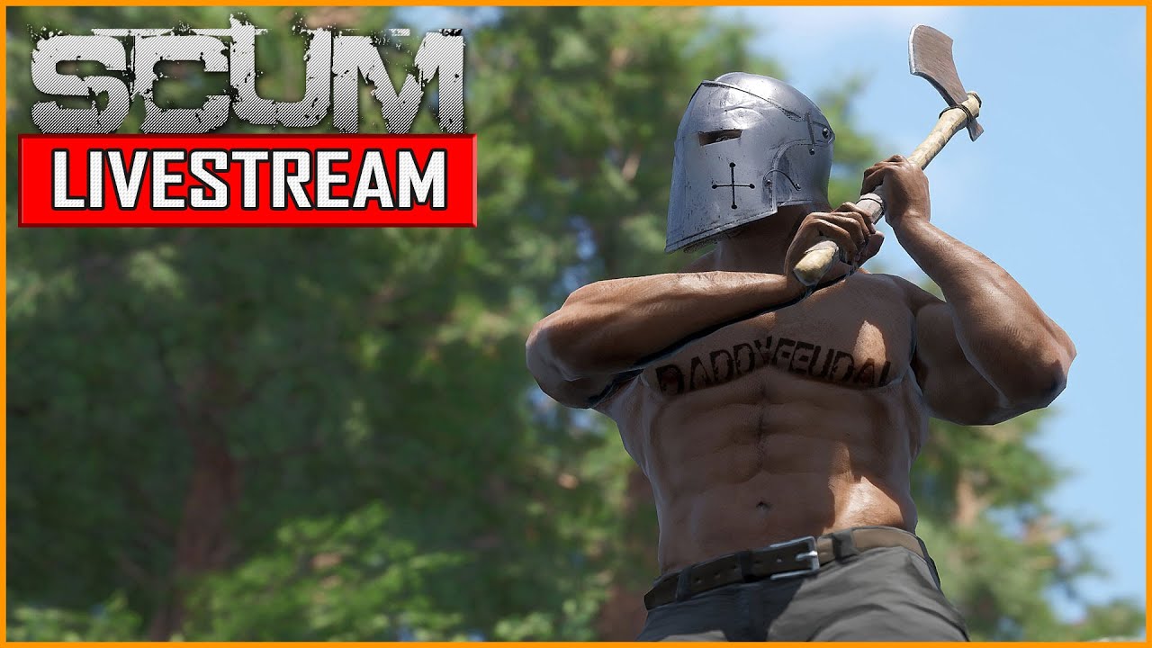 SCUM 0.5 - Multiplayer - The man with the Helmet is here to steal your Feathers!