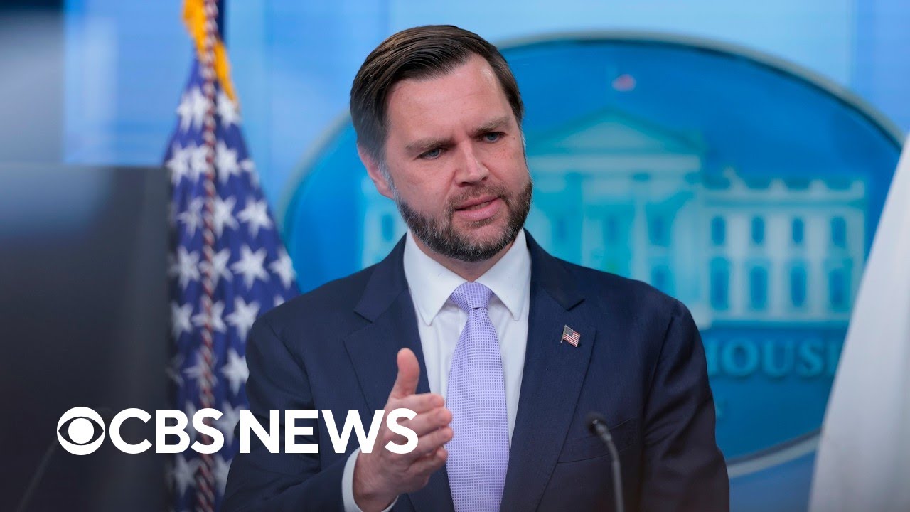 Vance holds White House press briefing on key election day | full video