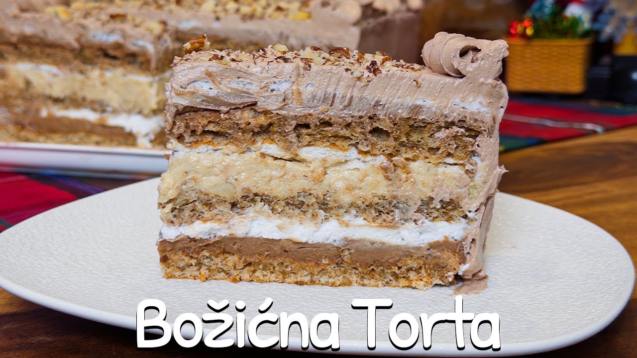 SVEČANA BOŽIĆNA I NOVOGODIŠNJA TORTA | SAVRŠEN RECEPT ZA PRAZNIKE