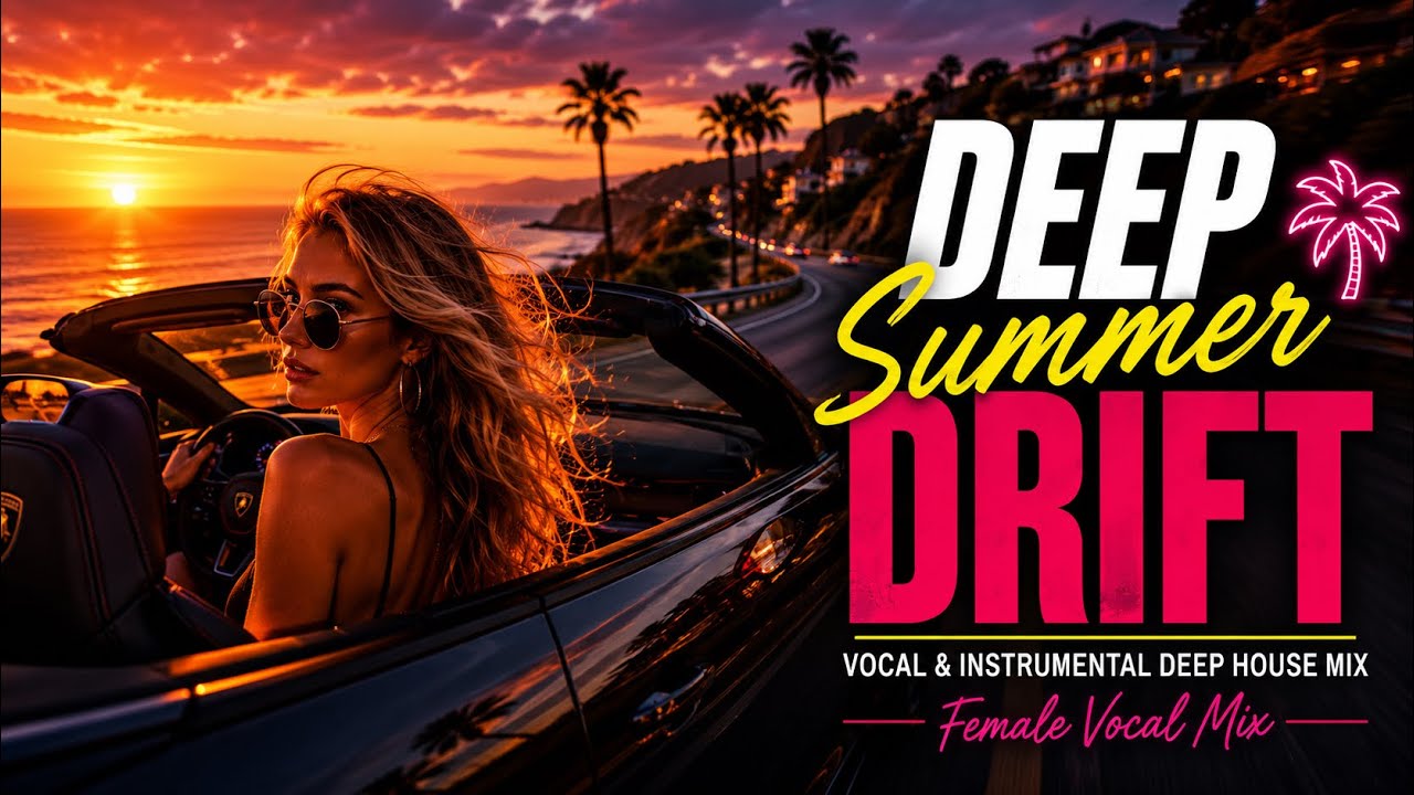 Deep Summer Drift | Vocal & Instrumental Deep House Mix (Night Session)