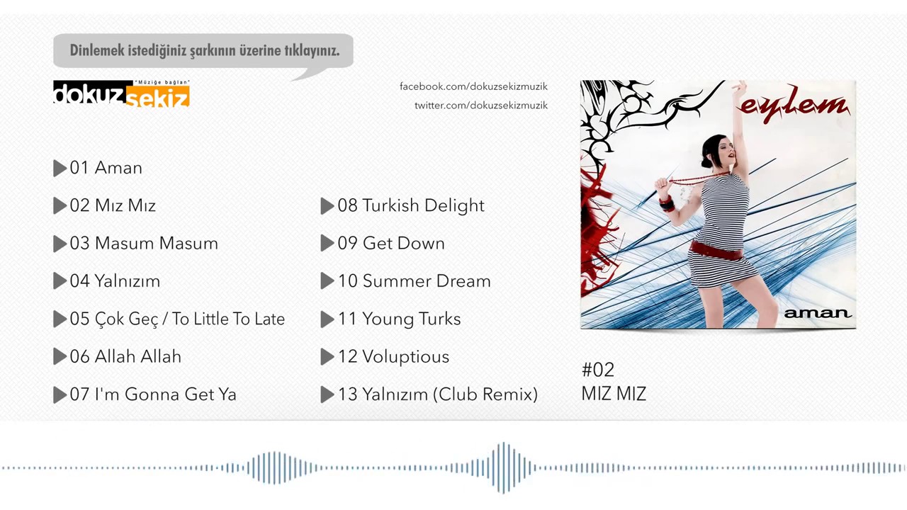 Eylem -  Mız Mız    (Official Audio)
