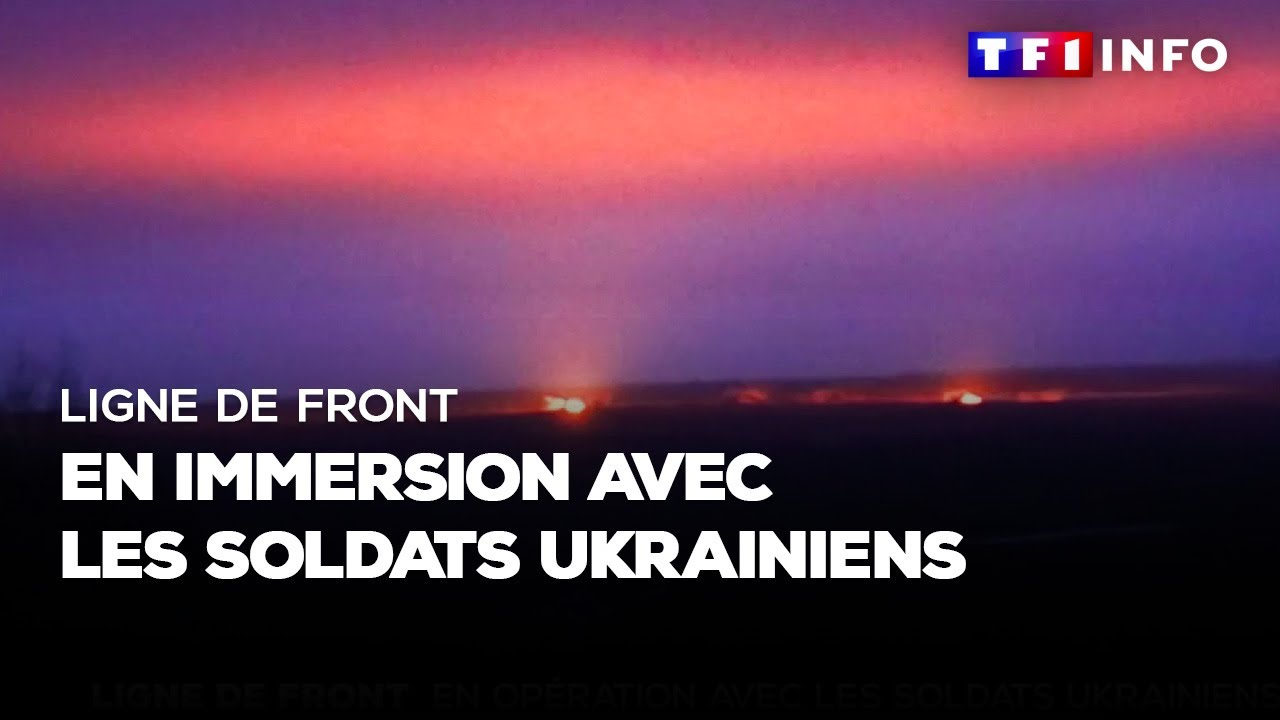 Ligne de front : en opération avec les soldats ukrainiens