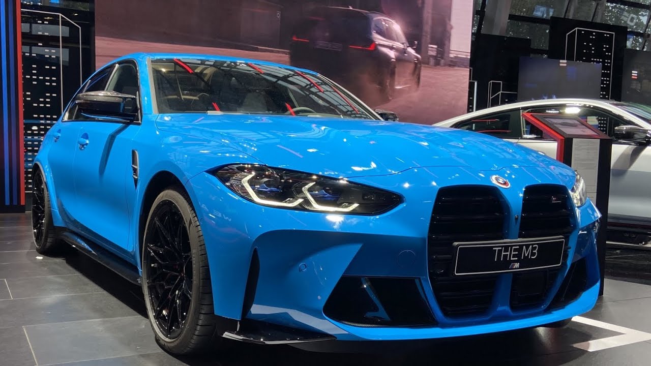 2023 BMW M3 G80 Competition M xDrive in Daytona Beach Blue #m3 #bmwwelt