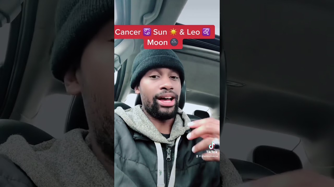 The Truth About Cancer ♋️ Sun ☀️ & Leo ♌️ Moon 🌙 In Sidereal Astrology
