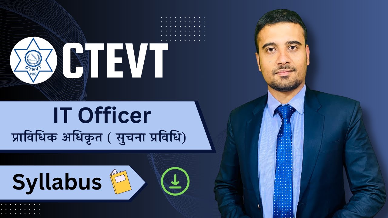 IT officer CTEVT  Syllabus Discussion | How To Download #ditsolution