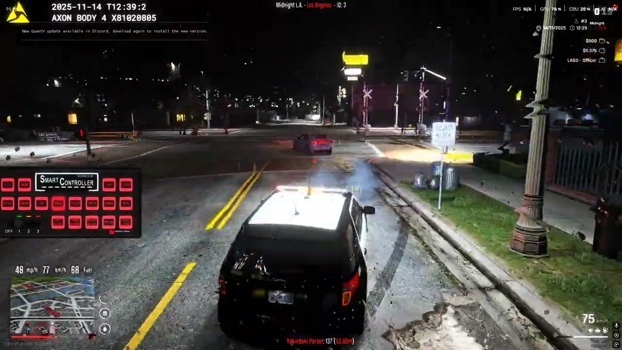 “SERGEANT DİAZ ÇATIŞMAYA GİRİYOR. ŞÜPHELİ VURULUYOR.” (midnight.rpg)