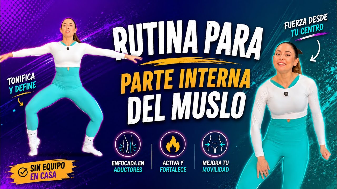 Rutina para la parte interna del muslo | Fitness Dance