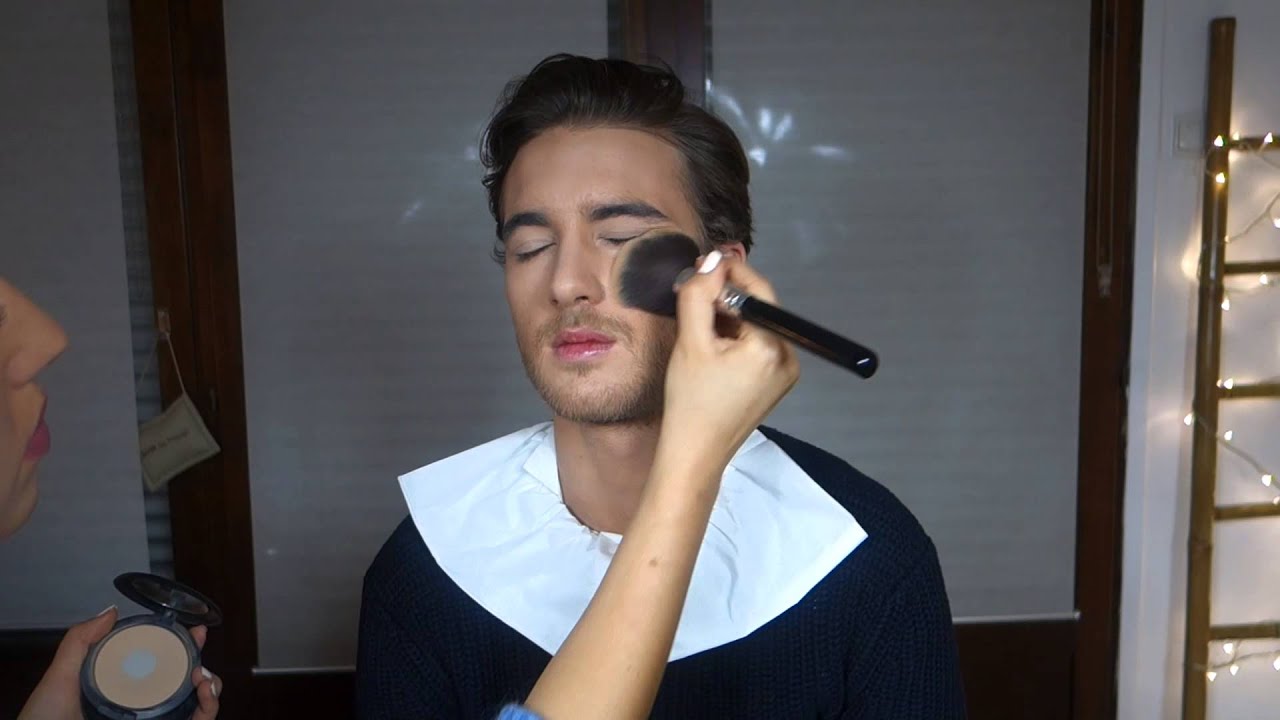I TUTO I Maquillage TV homme (+ bêtisier)