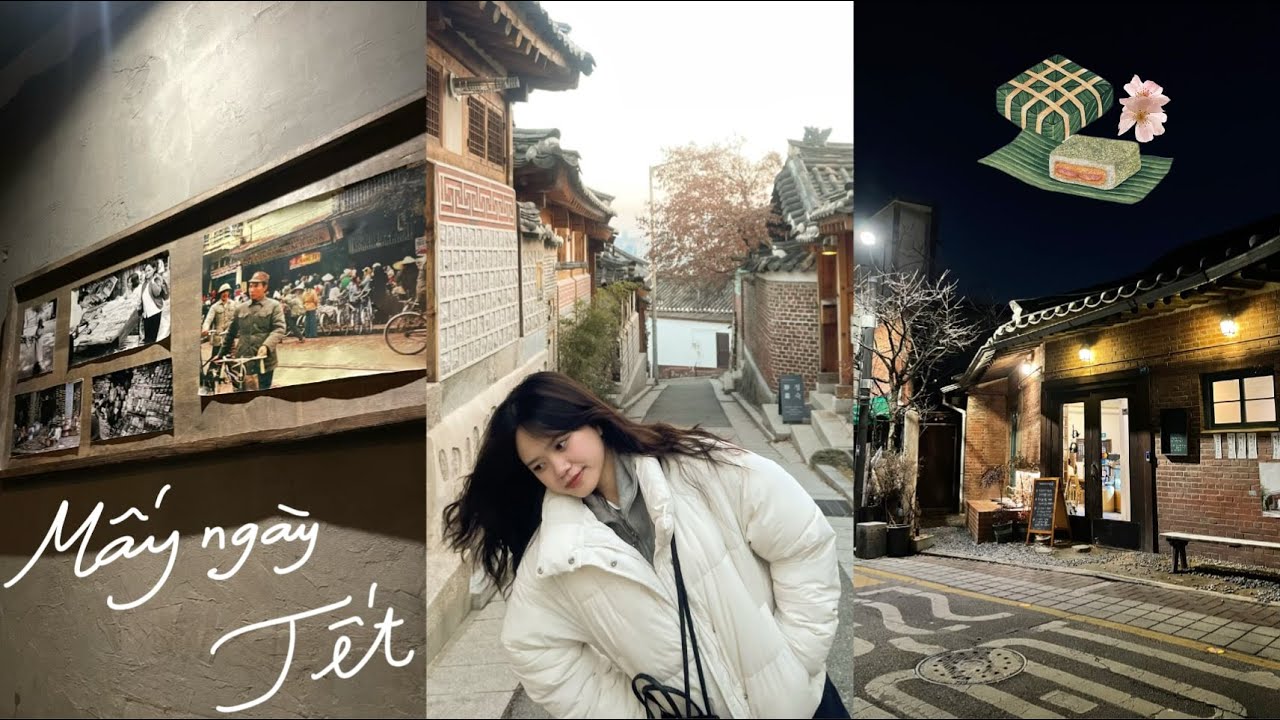 Mấy ngày Tết 🧧ִ ࣪𖤐 Lần đầu đón Tết xa nhà | Du học Hàn Quốc | 