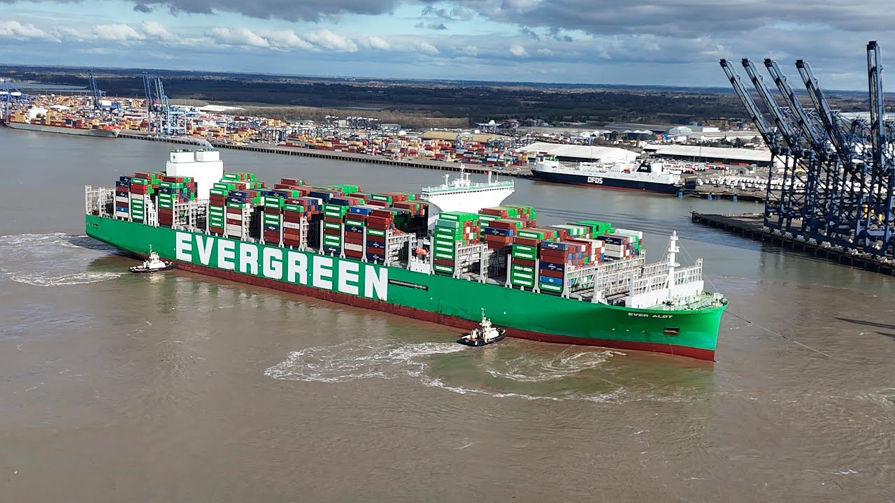 Ever Alot arriving from Rotterdam 16/3/25