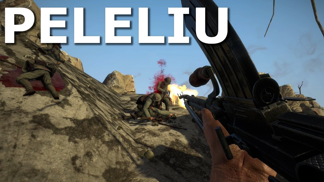 The Battle of Peleliu, Japanese Empire 1944 | The Five Sisters | Easy Red 2 Mod