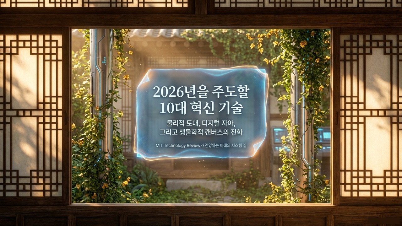 [2026 대전망] 세상을 뒤바꿀 10대 혁신 기술과 미래 시스템 맵 | 상업용 우주 정거장과 AI 에너지 쇼크 그리고 유전자 편집의 실상