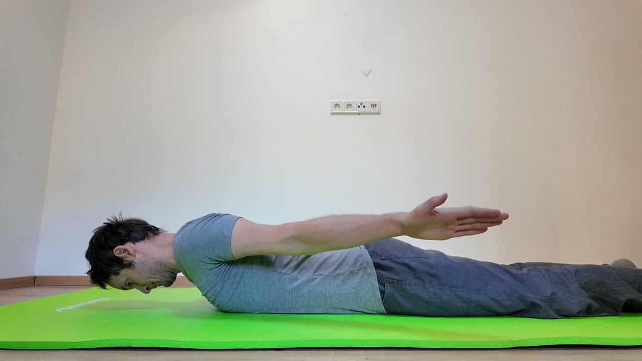 Kr&auml;ftigung der Schulterblattstabilisatoren Trapezius pars ascendens & pars transversa